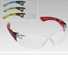 Lunettes de protection sans monture JSP de forme fortement rallongée en arrière-BOLLÉ, Degré de protection 5-UNIVET-SWISS ONE-Lunettes de protection JSP, de forme fortement rallongée en arrière-UNICO GRABER-Lunettes de protection ARTILUX- 3M PELTOR-BOLLÉ ultra-légères-UNIVET en polycarbonate incolore antibuée résistant aux rayures-Lunettes de protection 3M en polycarbonate incolore résistant aux rayures-UNICO-UNICO GRABER-HONEYWELL-SWISS ONE-ARTILUX